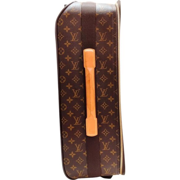 811705BA (X6) Louis Vuitton Carry Case Pegas 55 Brown Monogram - Picture 5 of 10